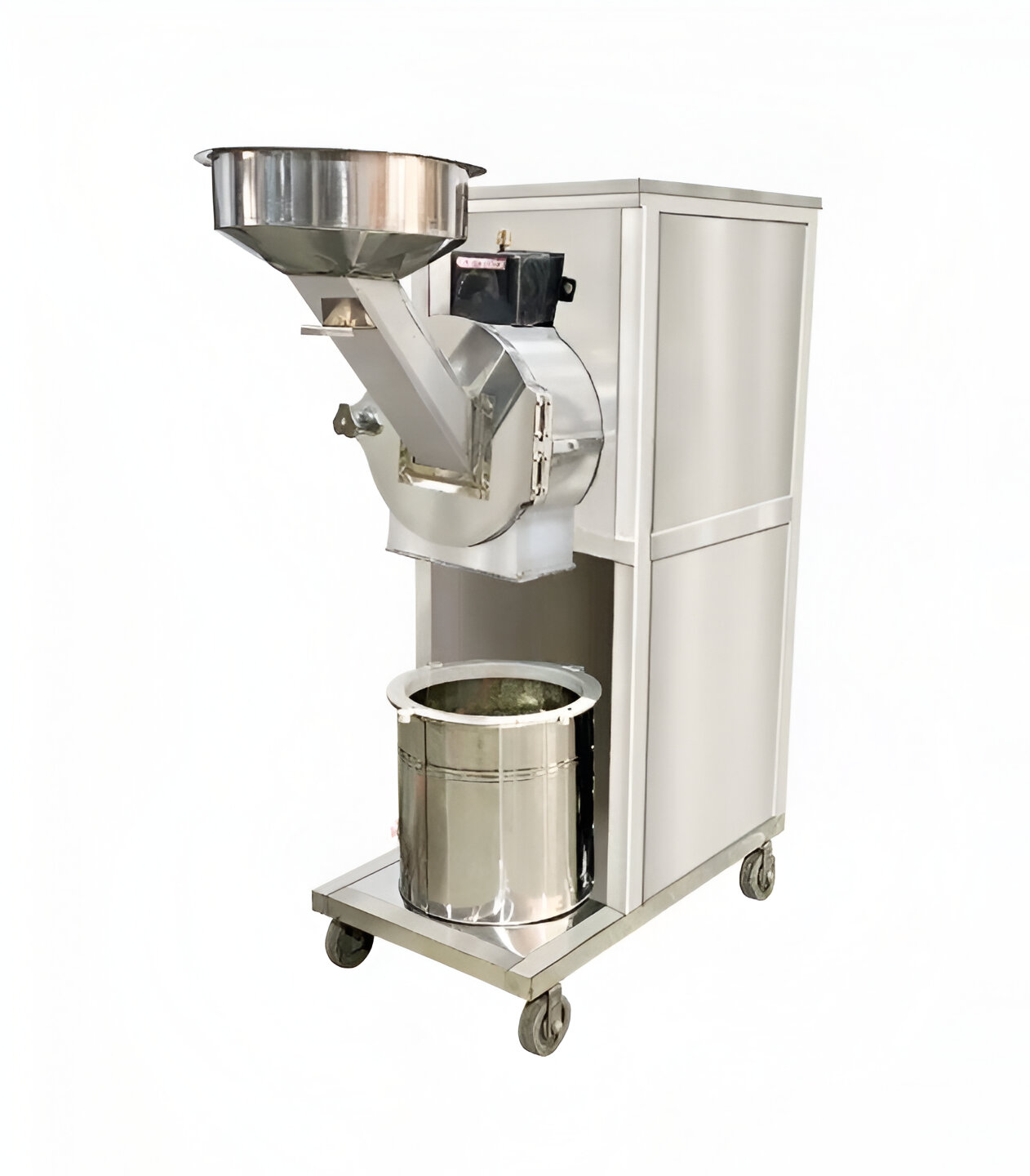 2 HP 2in1 Commercial Aata Chakki Pulverizer Machine with 10 x 4 inch Chamber